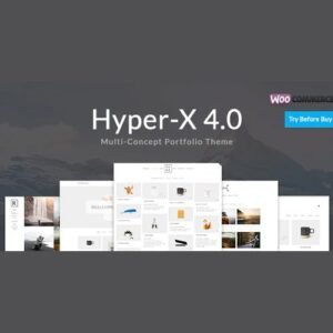 HyperX - Responsive Wordpress Portfolio Theme