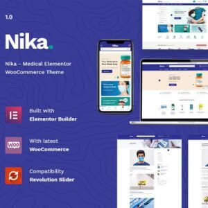 Nika - Medical Elementor WooCommerce Theme
